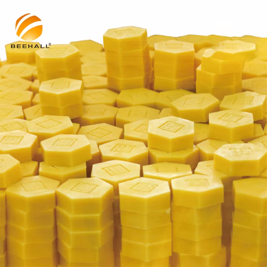 Beehall Fabricante de productos para abejas Certificados Nop Cera de abejas a granel