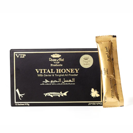 China Vital Honey Black Bull Royal Honey Ultimate Power Source para hombre Sexual Honey